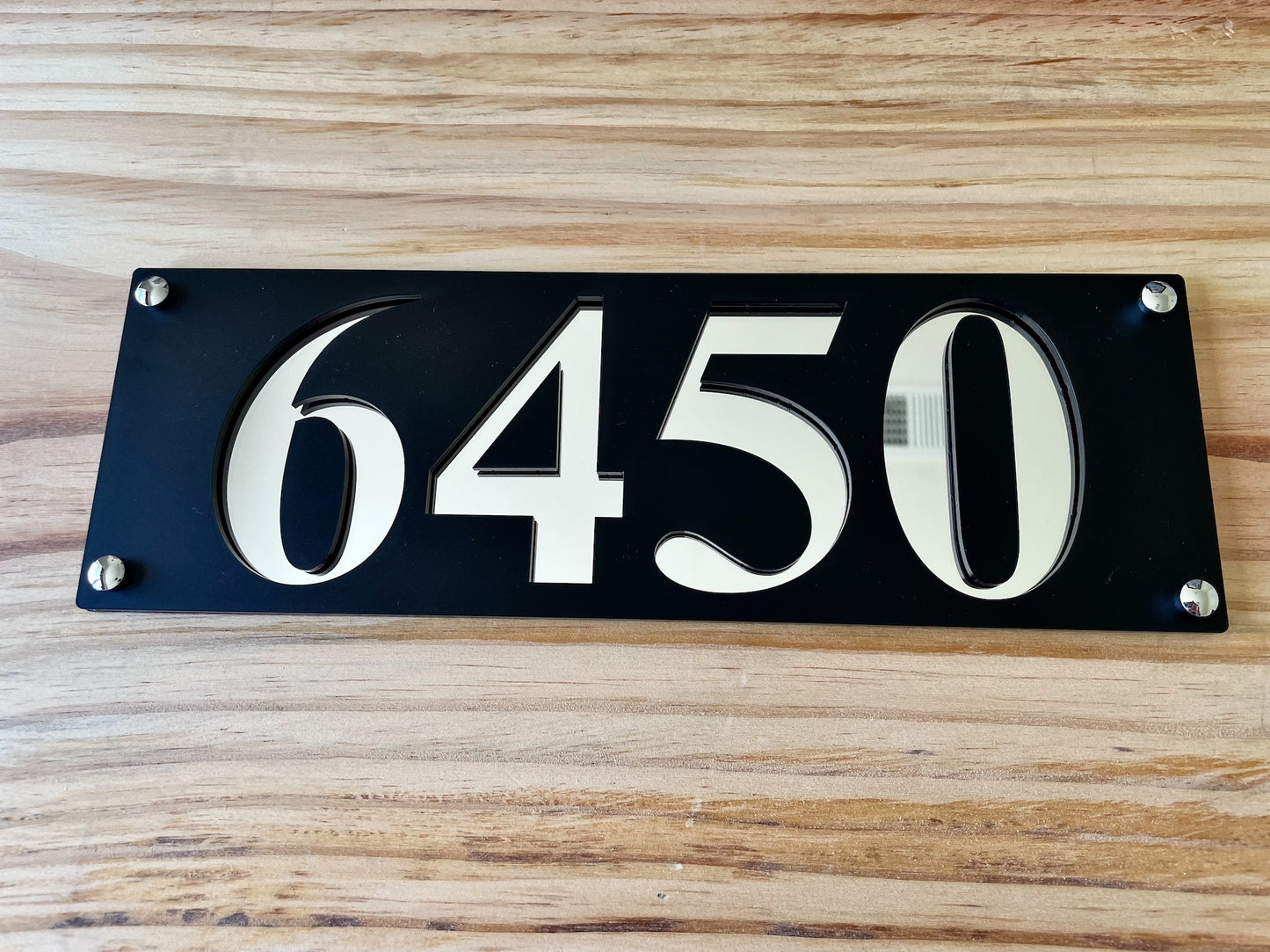 Address Sign