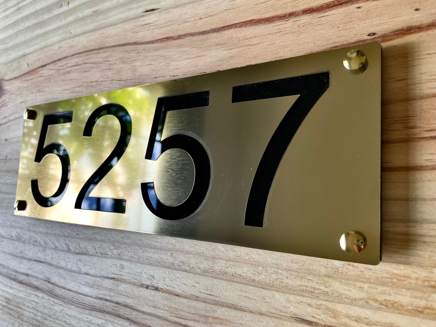 Address Sign