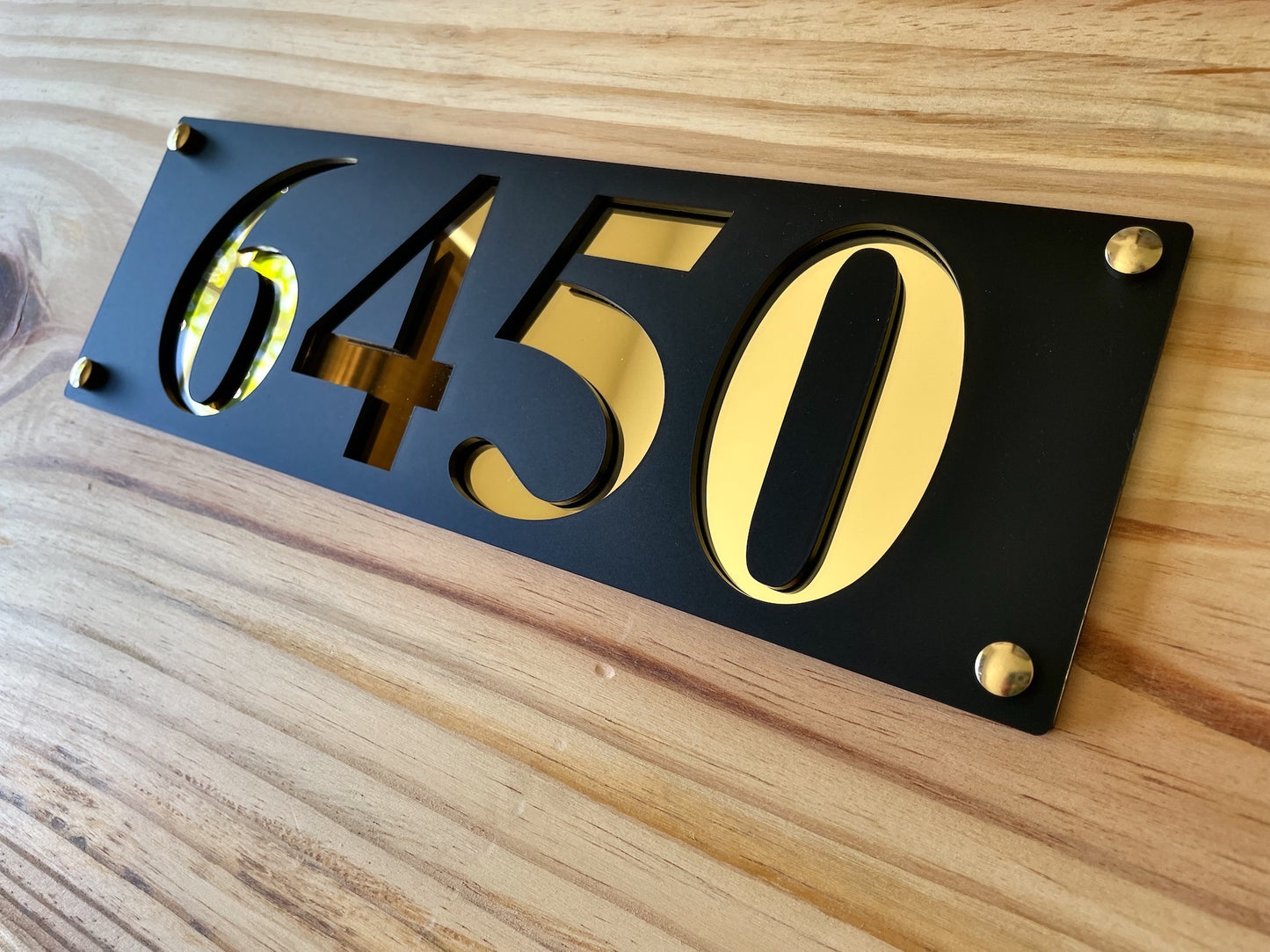 Address Sign