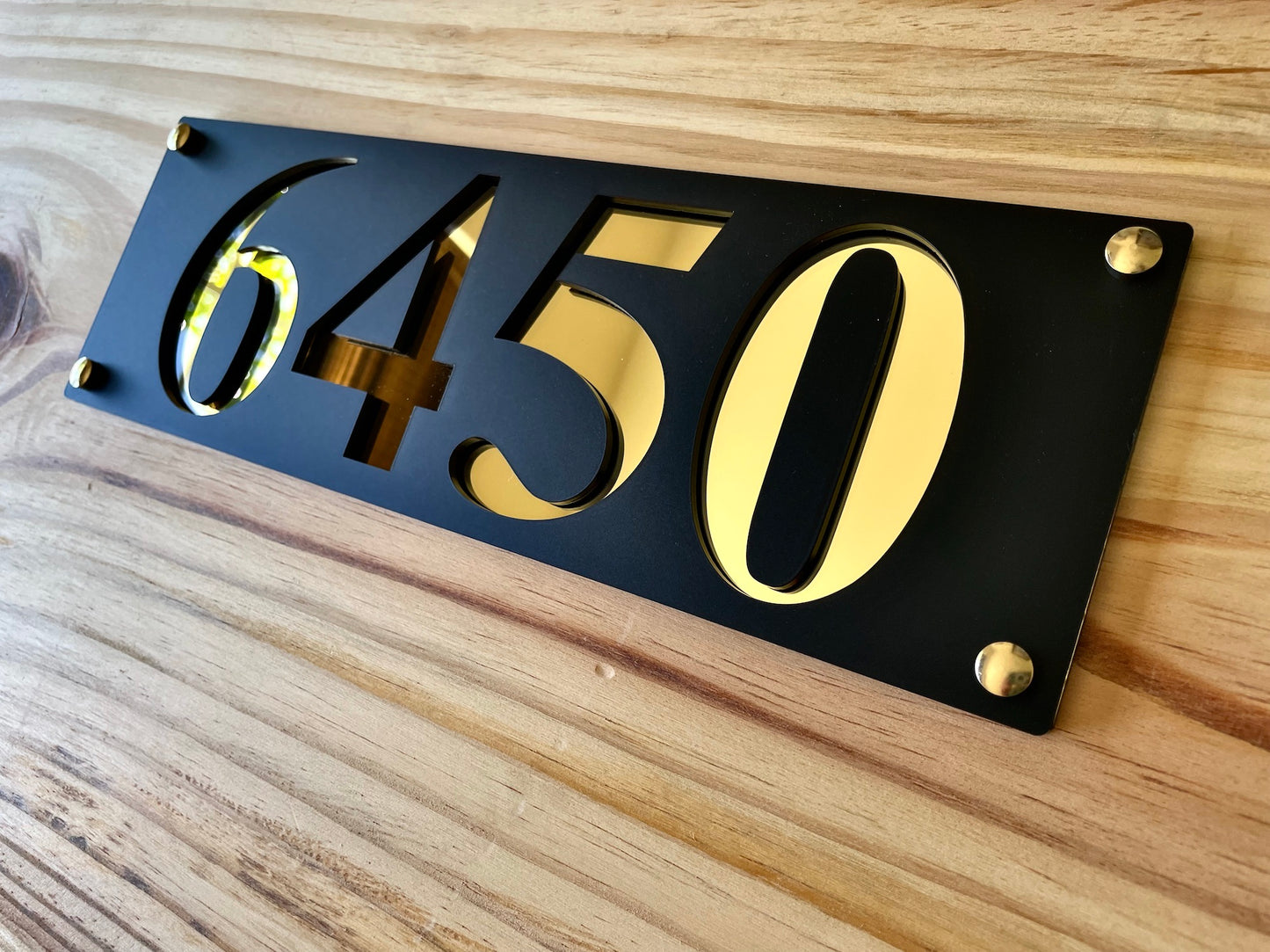 Address Sign