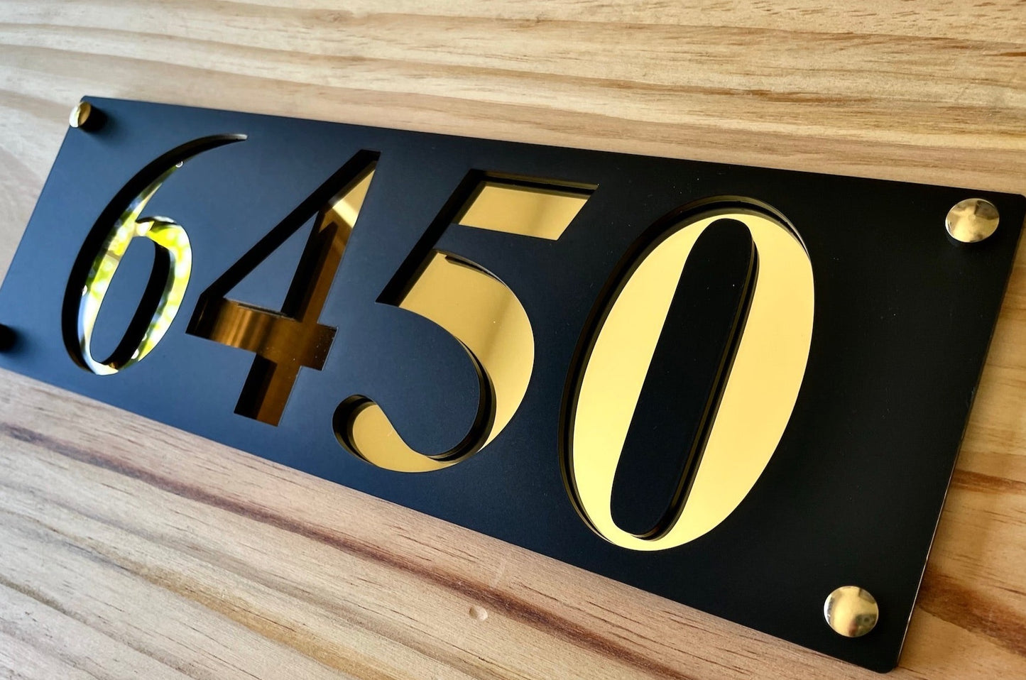 Address Sign
