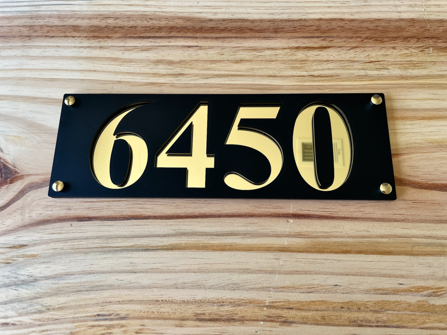 Address Sign
