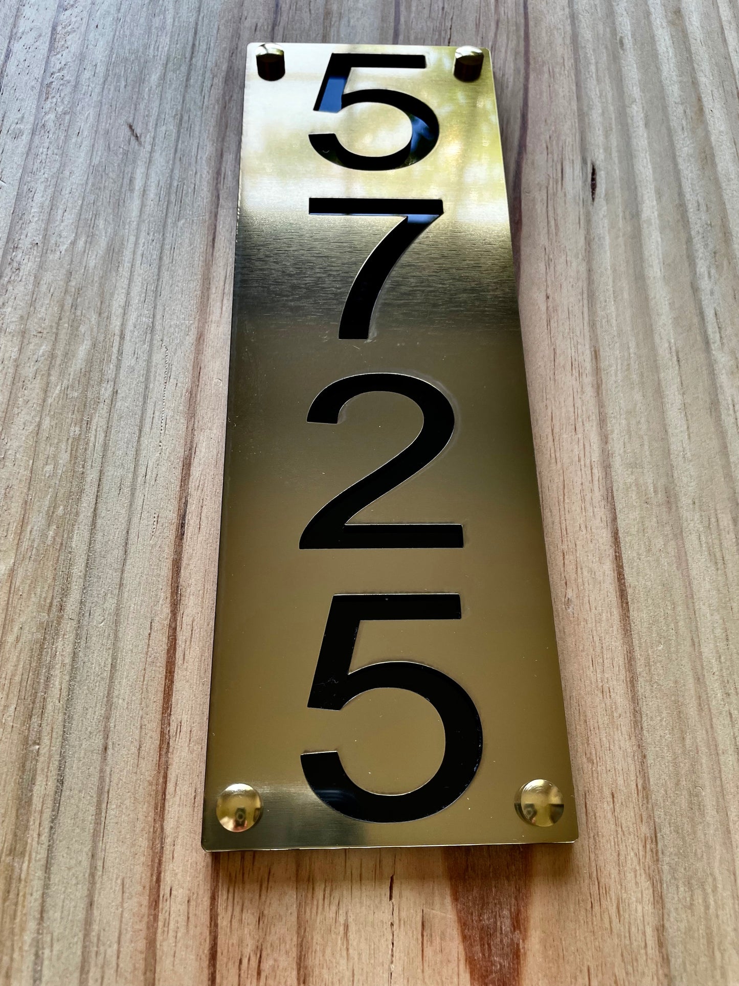 Address Sign